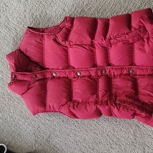 Lands End XS women down vest